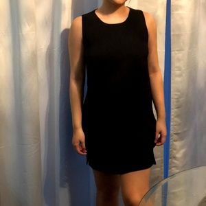 Black cocktail dress